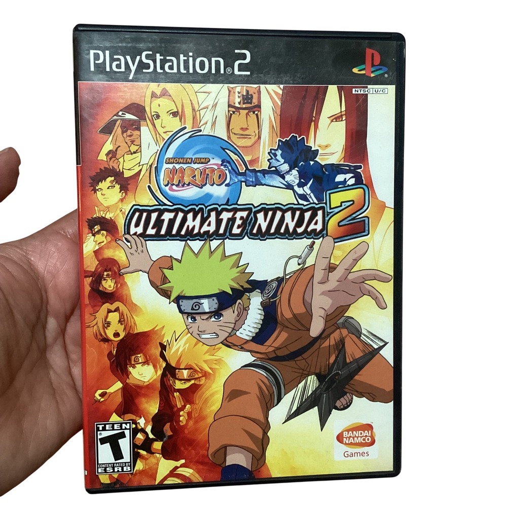 Naruto Ultimate Ninja 2 PS2 PlayStation 2 Game CIB Bandai Namco SLUS-21575